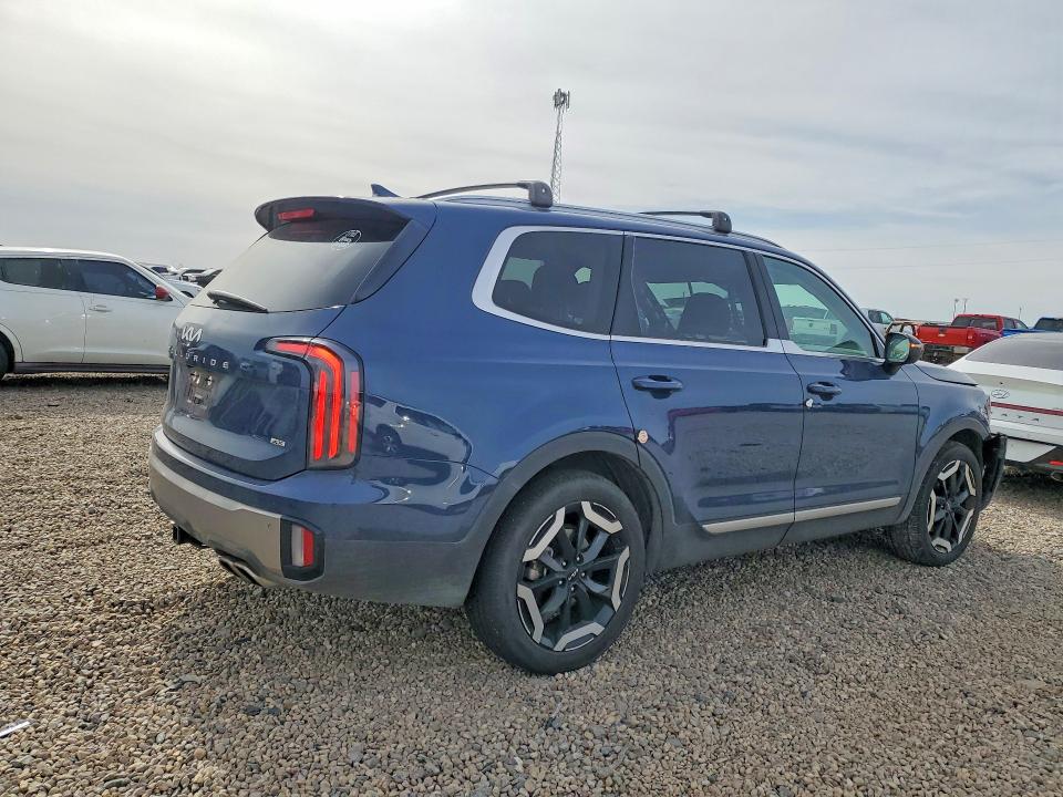 2025 Kia Telluride VIN 5XYP3DGC4SG595722 COPART salvage auction — FRONT END, Id - Salvage Certificate Of Title, sold $15,100 on 2026-07-14 (photo 3)