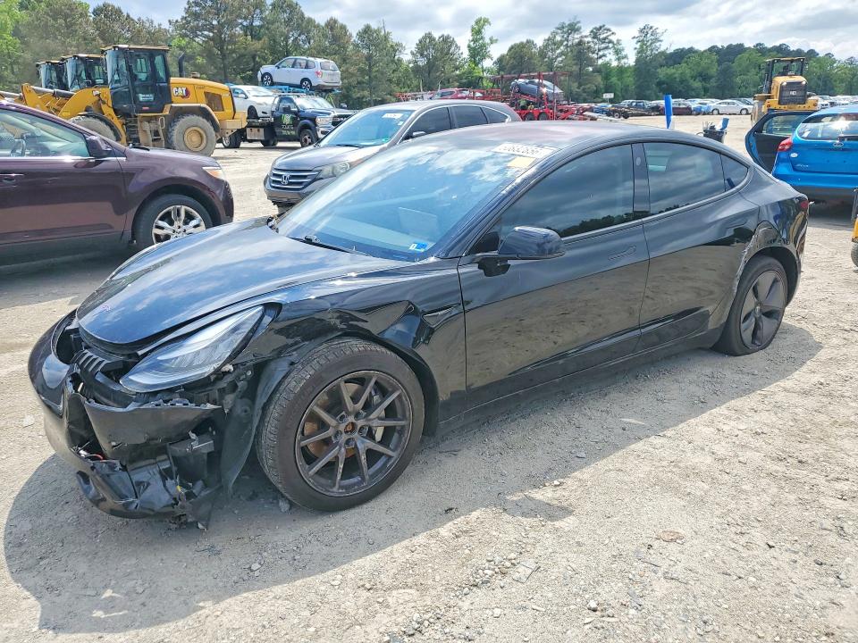 2018 Tesla VIN 5YJ3E1EB7JF182183 COPART salvage auction — FRONT END, Va - Cert Of Title - Salvage, sold $4,950 on 2026-07-14 (photo 1)