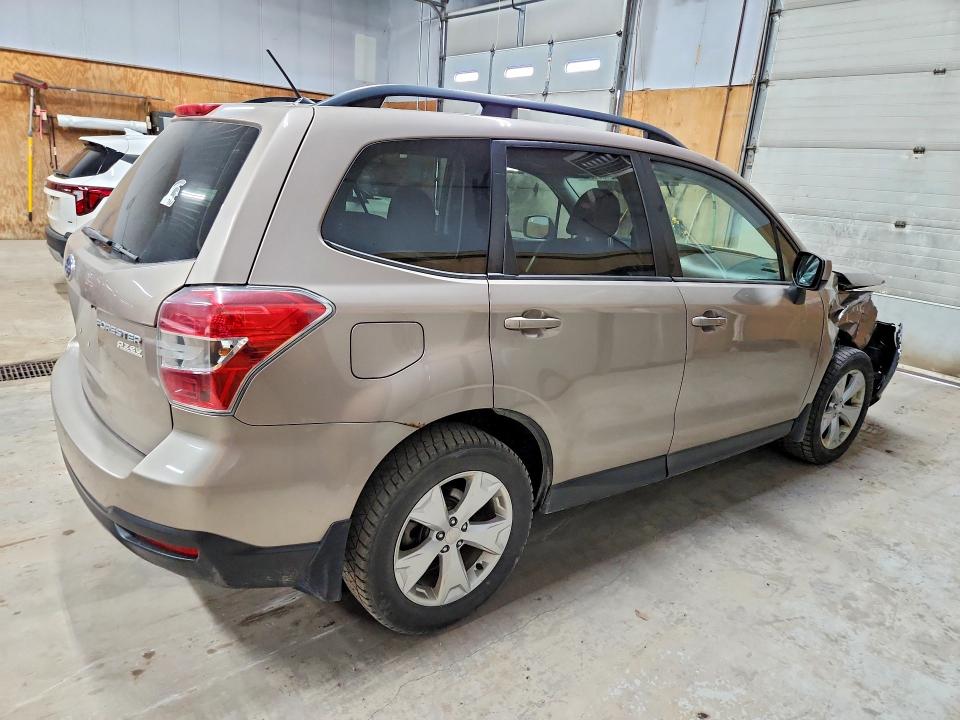 2015 Subaru Forester VIN JF2SJADC5FH541847 COPART salvage auction — FRONT END, Mi - Certificate Of Title, sold $250 on 2026-07-15 (photo 3)