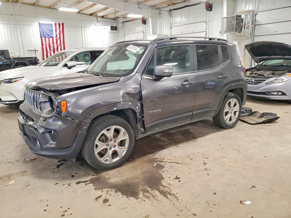 2020 Jeep VIN ZACNJBD14LPM04979 COPART salvage auction — FRONT END, Mn - Cert Of Title-Salvage, sold $3,450 on 2026-07-09 (photo 1)