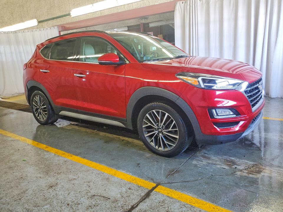 2021 Hyundai Tucson VIN KM8J3CAL1MU356277 COPART salvage auction — NORMAL WEAR, Wv - Certificate Of Title, sold $6,700 on 2026-07-07 (photo 4)