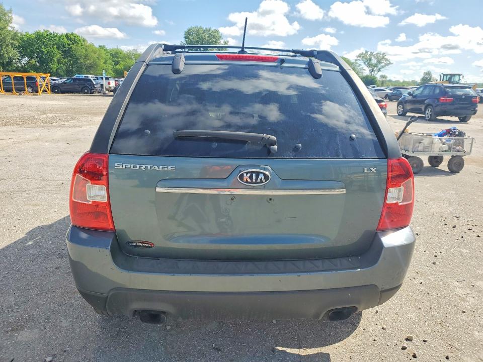2009 Kia Sportage VIN KNDJF724697594237 COPART salvage auction — FRONT END, Ia - Cert Of Title-Salvage Title, sold $650 on 2026-07-10 (photo 6)