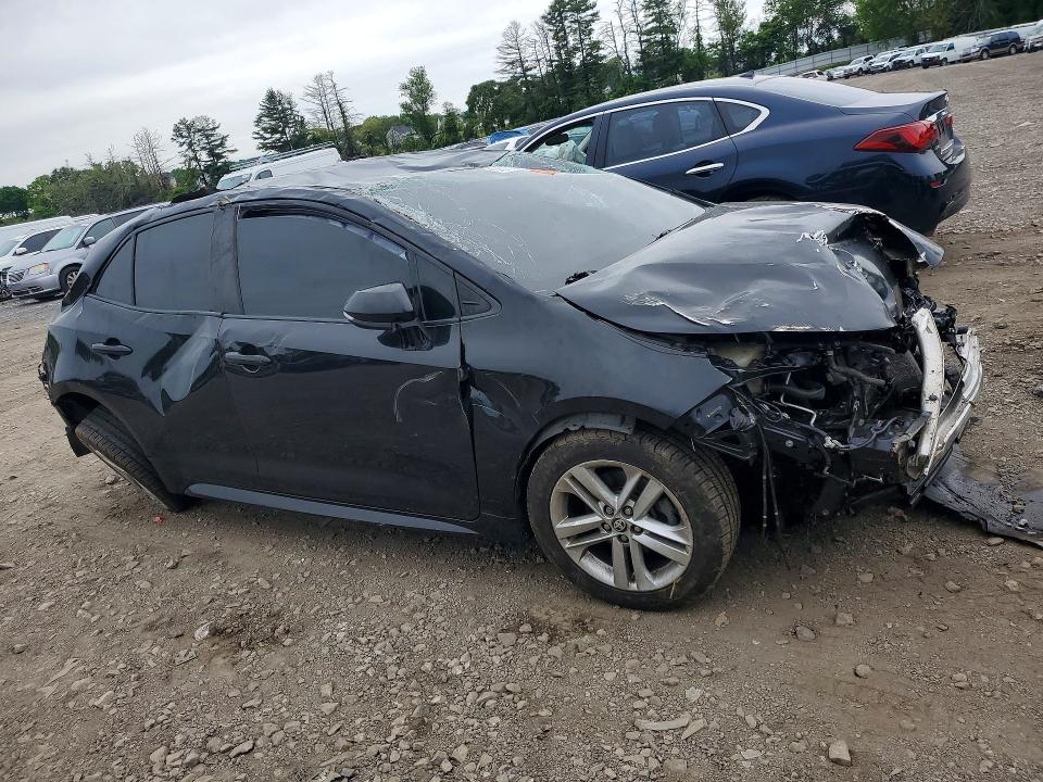 2019 Toyota Corolla VIN JTNK4RBE2K3072308 COPART salvage auction — ROLLOVER, Md - Cert Of Salvage > 75% Damage, sold $650 on 2026-07-06 (photo 4)