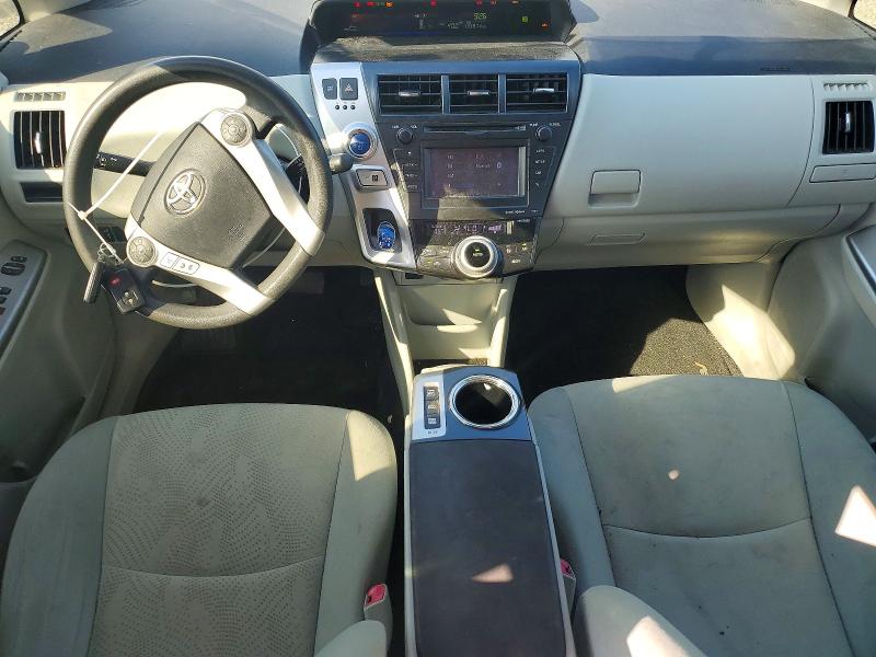 2013 Toyota Prius v VIN JTDZN3EU1D3227014 COPART salvage auction — FRONT END, Sc - Cert Of Title-Salvage, sold $2,650 on 2026-07-22 (photo 8)