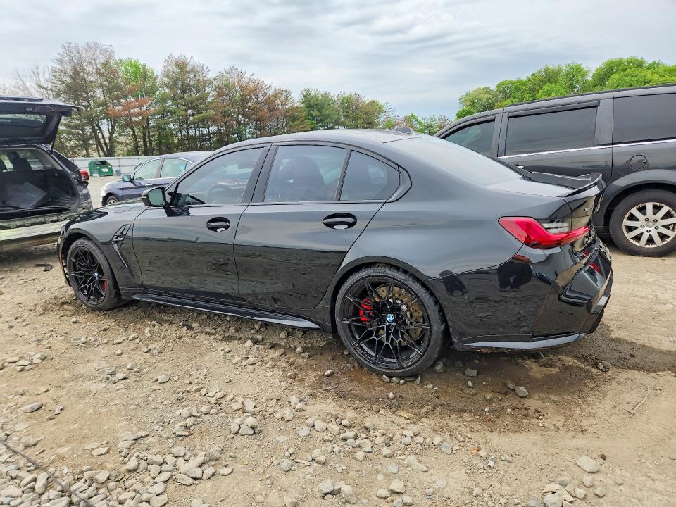 2026 BMW VIN WBS33HJ01TFW06757 COPART salvage auction — SIDE, Nj - Cert Of Title-Salvage, sold $37,500 on 2026-07-29 (photo 2)