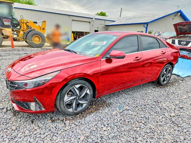 2023 Hyundai Elantra VIN KMHLP4AG9PU468934 COPART salvage auction — REAR END, Il - Salvage Certificate, sold $4,150 on 2026-07-13 (photo 1)