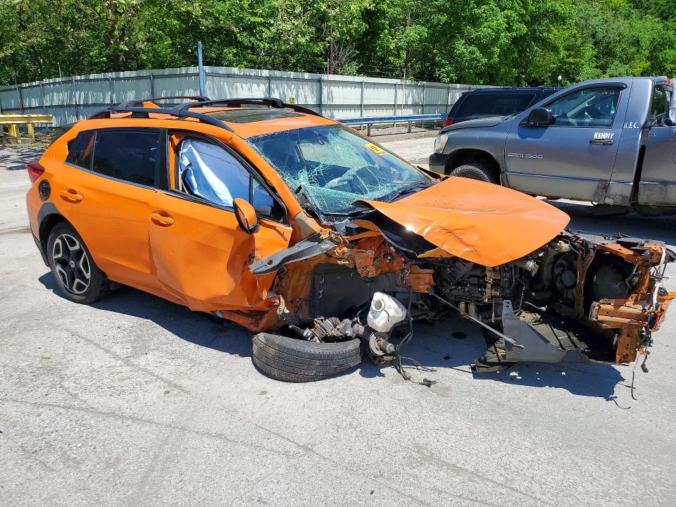 2018 Subaru Xv VIN JF2GTAMC2JH223189 COPART salvage auction — FRONT END, Pa - Certificate Of Salvage, sold $450 on 2026-07-09 (photo 4)