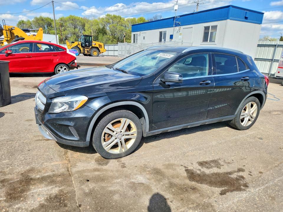 2016 Mercedes-benz Gla-klasse VIN WDCTG4GB3GJ198126 COPART salvage auction — MINOR DENT/SCRATCHES, Mn - Certificate Of Title, sold $1,550 on 2026-07-23 (photo 1)