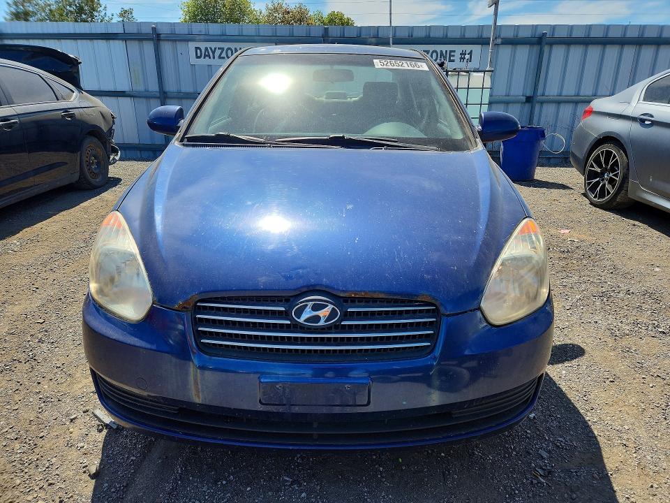 2008 Hyundai Accent VIN KMHCN45C38U261955 COPART salvage auction — FRONT END, ON - PERMIT NO BRAND - UNFIT, sold $200 on 2026-07-28 (photo 5)