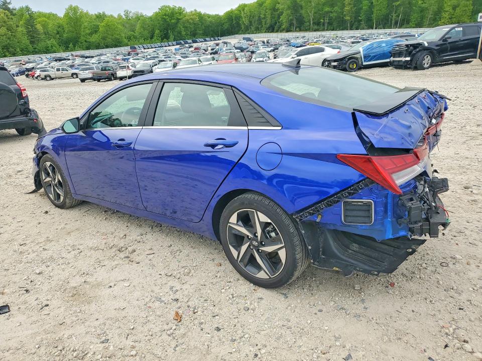 2023 Hyundai Elantra VIN KMHLP4AG2PU482402 COPART salvage auction — REAR END, Ma - Cert Of Title-Salvage, sold $1,500 on 2026-07-15 (photo 2)