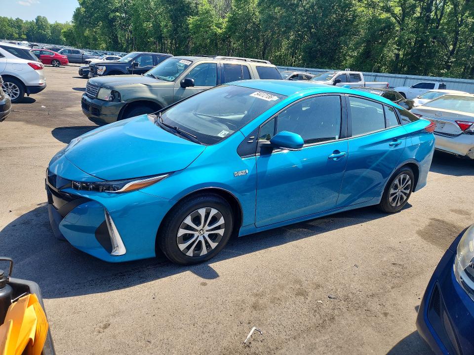 2022 Toyota Prius VIN JTDKAMFP8N3227251 COPART salvage auction — FRONT END, NJ - CERT OF TITLE-SALVAGE, sold $8,800 on 2026-07-28 (photo 1)