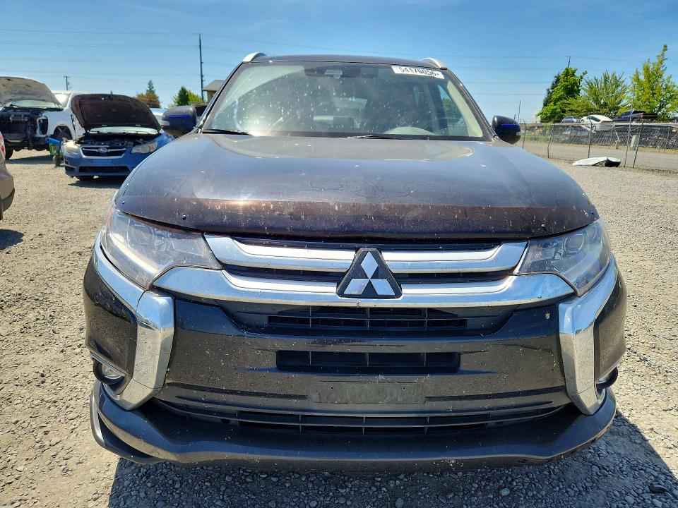 2018 Mitsubishi Outlander VIN JA4AZ3A38JZ015311 COPART salvage auction — REAR END, Or - Salvage Title Certificate, sold $3,550 on 2026-07-07 (photo 5)