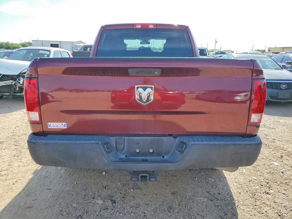 2016 Ram 1500 VIN 1C6RR6FG8GS233747 COPART salvage auction — FRONT END, Tx - Salvage Vehicle Title, sold $1,850 on 2026-07-02 (photo 6)