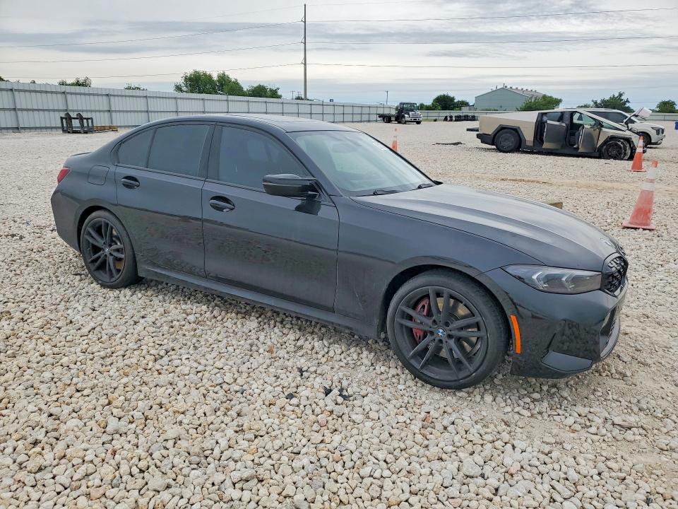 2023 BMW VIN 3MW49FF09P8C96375 COPART salvage auction — SIDE, Tx - Salvage Vehicle Title, sold $30,500 on 2026-07-02 (photo 4)