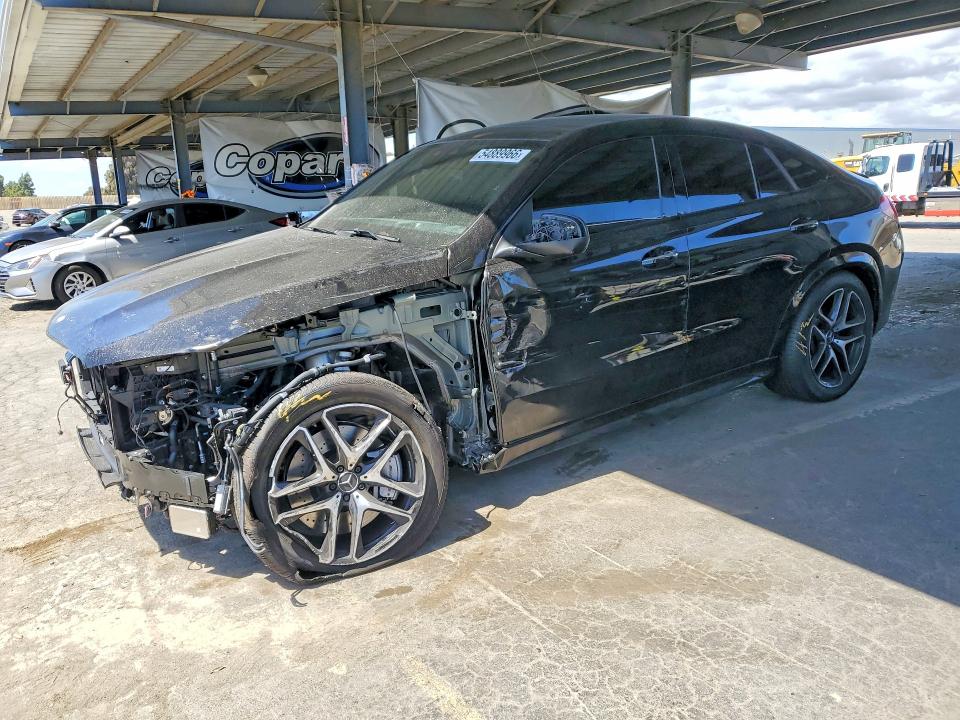 2026 Mercedes-benz Gle VIN 4JGFD6BB5TB569317 COPART salvage auction — FRONT END, Ca - Salvage Certificate, sold $9,100 on 2026-07-30 (photo 1)