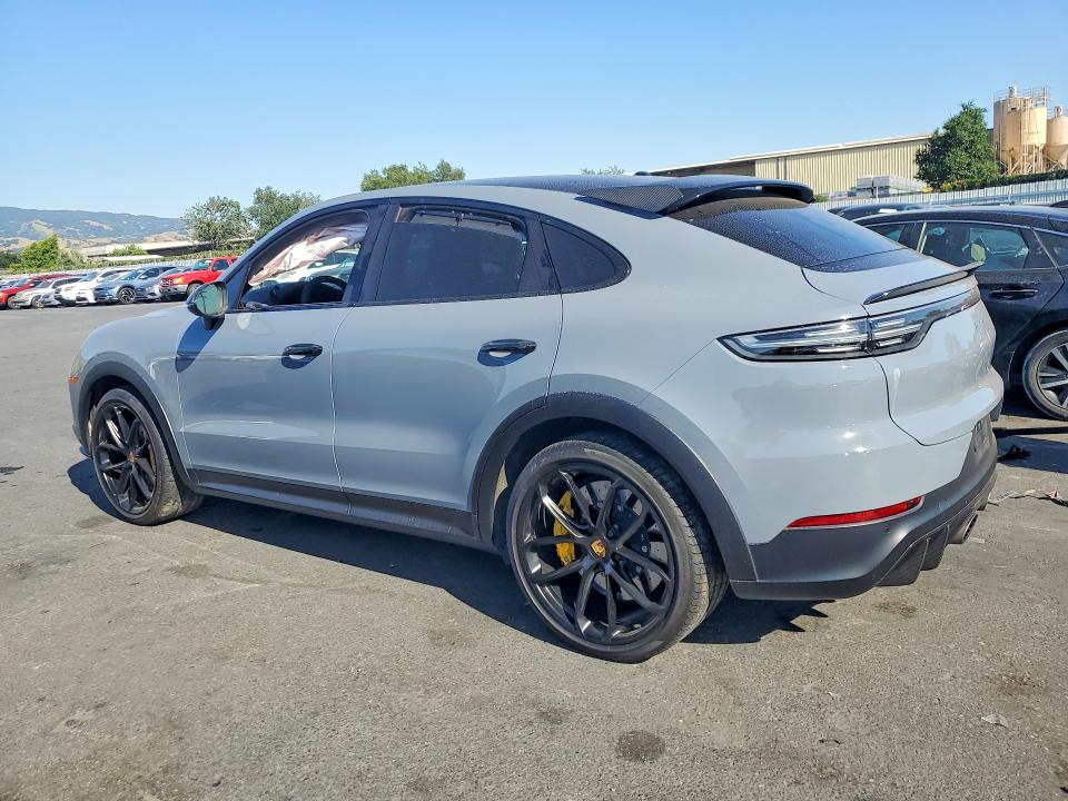 2023 Porsche Cayenne VIN WP1BK2AY6PDA39034 COPART salvage auction — SIDE, CA - SALVAGE CERTIFICATE, sold $80,000 on 2026-08-11 (photo 2)