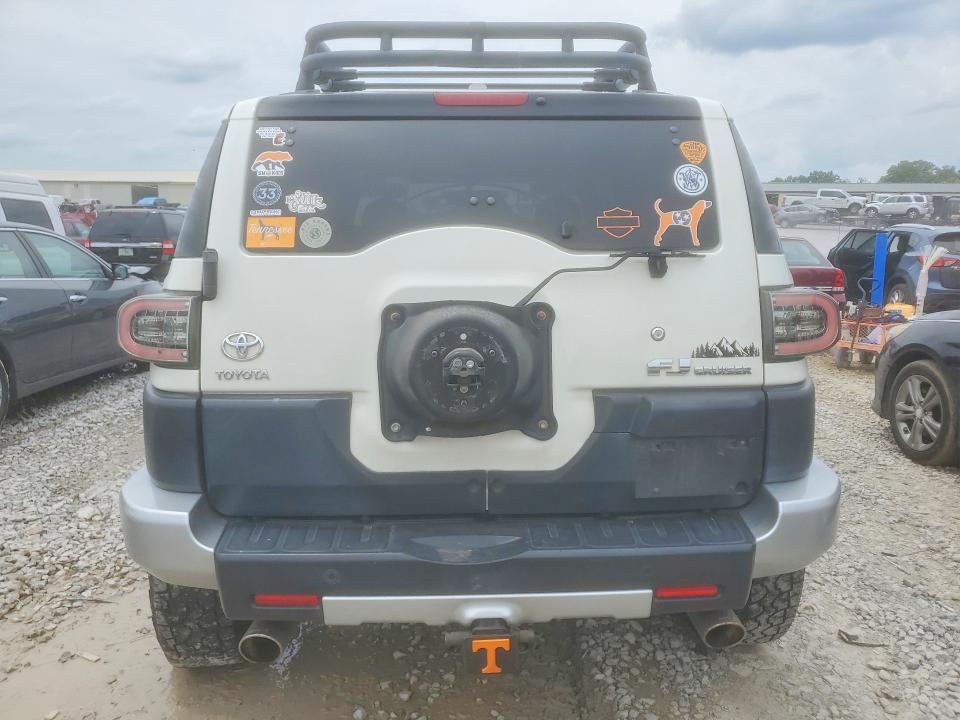 2011 Toyota Fj cruiser VIN JTEBU4BFXBK104312 COPART salvage auction — SIDE, Tn - Salvage Certificate, sold $7,700 on 2026-07-30 (photo 6)