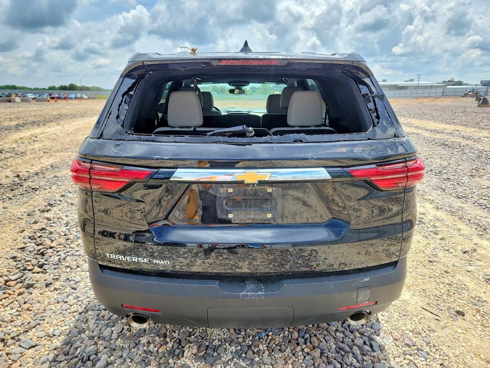 2022 Chevrolet Traverse VIN 1GNEVFKWXNJ118156 COPART salvage auction — HAIL, Mo - Salvage Certificate Of Title, sold $8,400 on 2026-07-27 (photo 6)