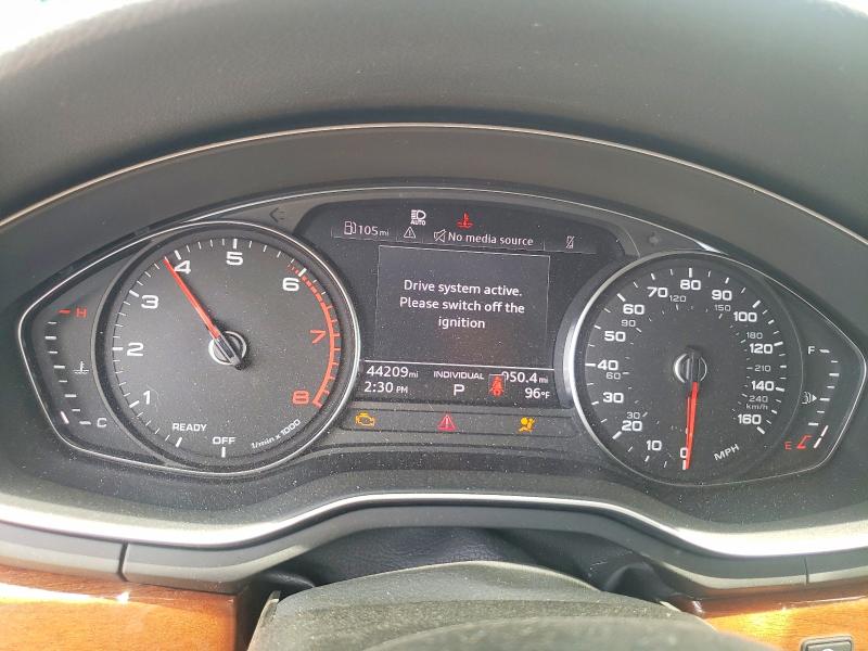 2022 Audi VIN WAU2AGF57NN002675 COPART salvage auction — FRONT END, Tx - Salvage Vehicle Title, sold $6,700 on 2026-07-16 (photo 9)