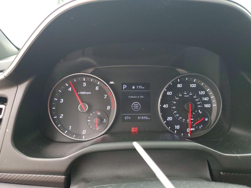 2020 Hyundai Elantra VIN KMHD04LB4LU934466 COPART salvage auction — HAIL, Tx - Salvage Vehicle Title, sold $2,550 on 2026-08-03 (photo 9)