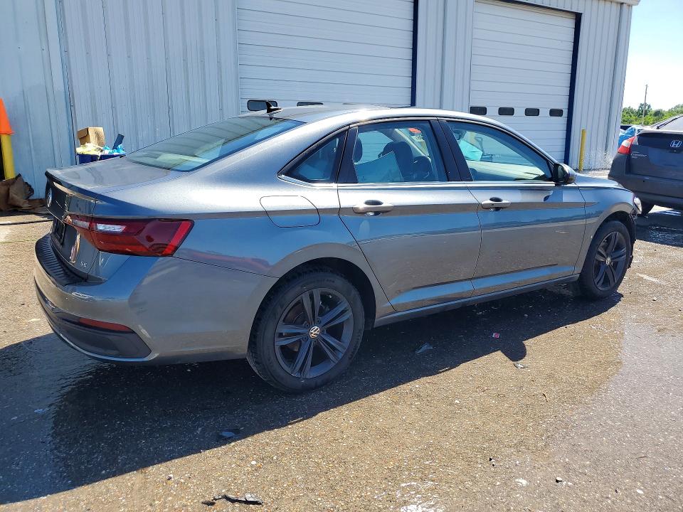 2024 Volkswagen VIN 3VW7M7BU8RM017129 COPART salvage auction — FRONT END, Ga - Cert Of Title-Salvage, sold $7,500 on 2026-07-30 (photo 3)