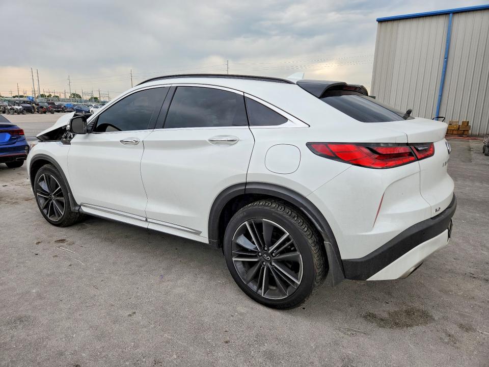 2023 Infiniti Qx55 VIN 3PCAJ5JR5PF113367 COPART salvage auction — FRONT END, Ok - Cert Of Title-Salvage, sold $7,800 on 2026-07-08 (photo 2)