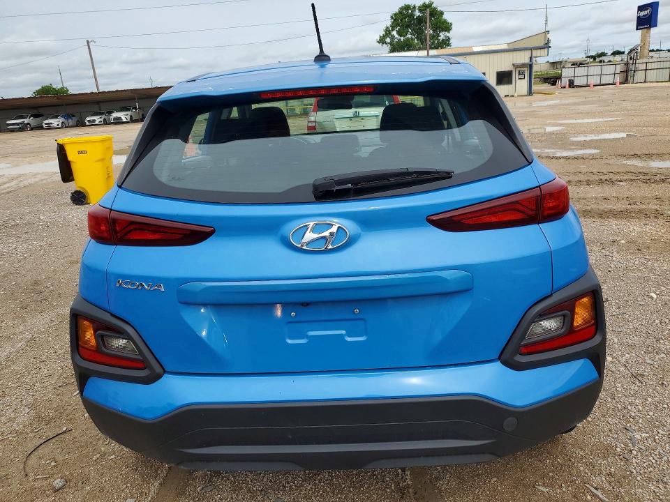 2020 Hyundai Kona VIN KM8K12AA4LU409345 COPART salvage auction — FRONT END, Tx - Salvage Vehicle Title, sold $3,450 on 2026-07-15 (photo 6)