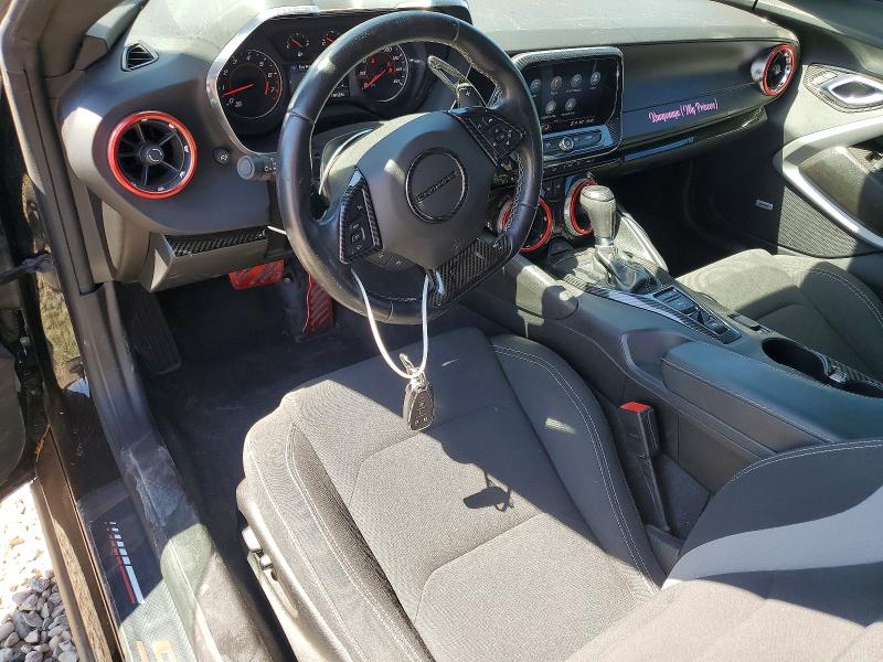2021 Chevrolet Camaro VIN 1G1FF1R79M0124216 COPART salvage auction — FRONT END, Tx - Salvage Vehicle Title, sold $9,000 on 2026-07-28 (photo 8)