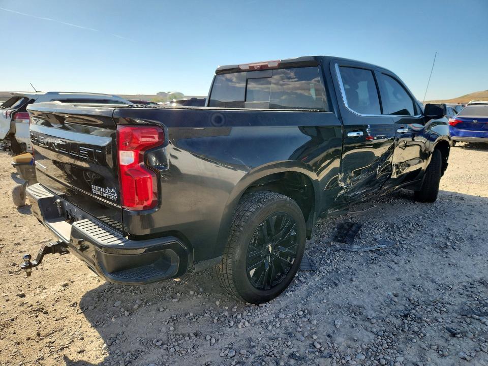 2021 Chevrolet Silverado VIN 1GCUYHEL8MZ151018 COPART salvage auction — SIDE, CO - SALVAGE TITLE, sold $25,500 on 2026-07-09 (photo 3)