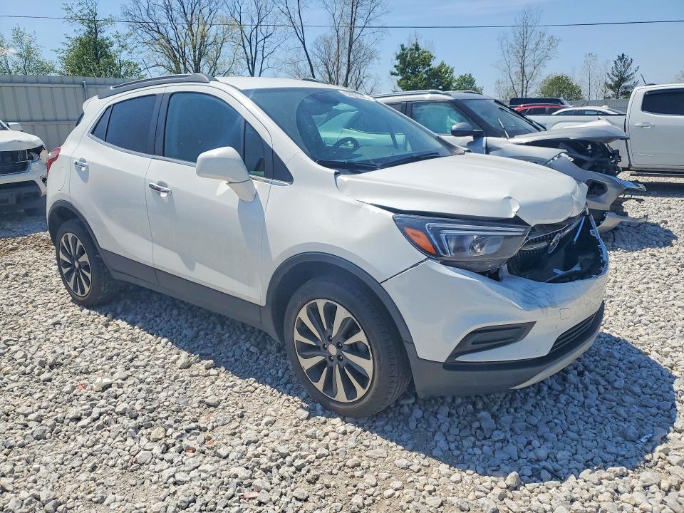 2022 Buick . VIN KL4CJESM2NB540026 COPART salvage auction — FRONT END, Mi - Cert Of Title-Salvage Vehicle, sold $2,100 on 2026-07-23 (photo 4)