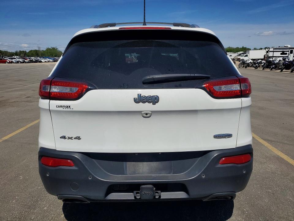 2017 Jeep Cherokee VIN 1C4PJMCS3HW665449 COPART salvage auction — FRONT END, Id - Salvage Certificate Of Title, sold $2,150 on 2026-07-02 (photo 6)