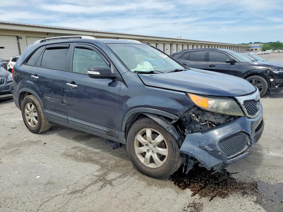 2013 Kia Sorento VIN 5XYKTDA21DG341477 COPART salvage auction — FRONT END, Ky - Cert Of Title-Salvage, sold $825 on 2026-07-27 (photo 4)