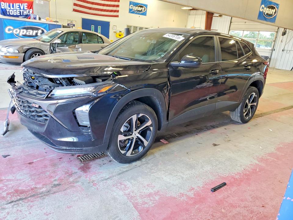 2025 Chevrolet Trax VIN KL77LGEP7SC124608 COPART salvage auction — FRONT END, Oh - Cert Of Title-Salvage, sold $2,750 on 2026-07-27 (photo 1)