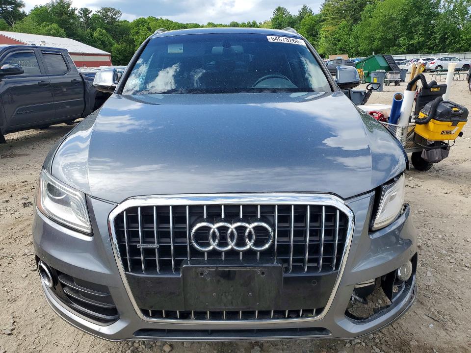 2017 Audi VIN WA1L2AFP3HA048397 COPART salvage auction — FRONT END, MA - CERT OF TITLE-SALVAGE, sold $4,400 on 2026-07-27 (photo 5)