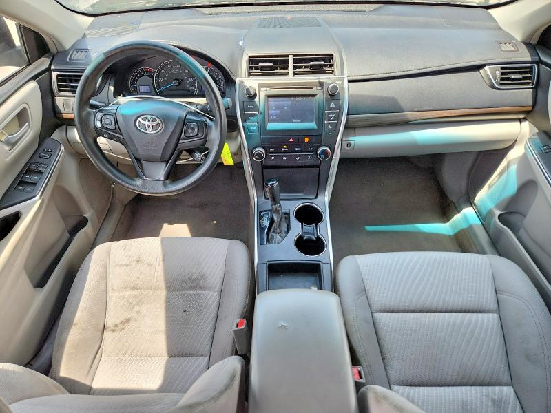 2015 Toyota Camry VIN 4T4BF1FK5FR457587 COPART salvage auction — REAR END, Tx - Certificate Of Title, sold $2,700 on 2026-07-02 (photo 8)