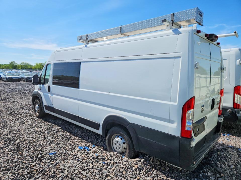 2022 Ram Promaster 3500 VIN 3C6MRVJGXNE142894 COPART salvage auction — MECHANICAL, Il - Certificate Of Title, sold $8,100 on 2026-07-23 (photo 2)
