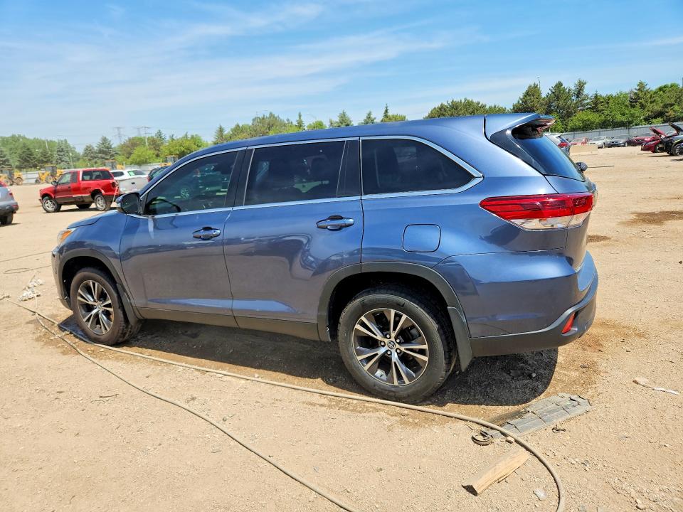 2019 Toyota VIN 5TDBZRFH7KS960643 COPART salvage auction — SIDE, Il - Salvage Certificate, sold $6,400 on 2026-07-28 (photo 2)