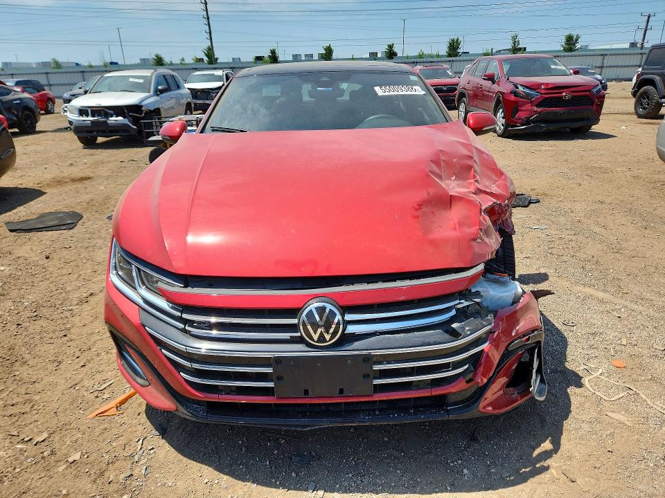 2021 Volkswagen Arteon VIN WVWTR7AN1ME002385 COPART salvage auction — FRONT END, Il - Salvage Certificate, sold $6,900 on 2026-07-07 (photo 5)