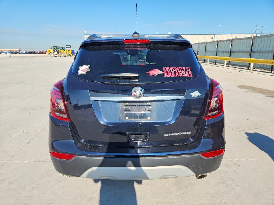 2022 Buick Encore VIN KL4CJASM2NB547261 COPART salvage auction — HAIL, Tx - Certificate Of Title, sold $7,000 on 2026-07-31 (photo 6)