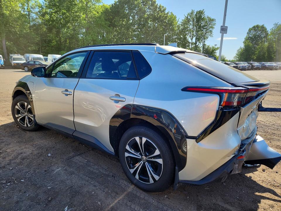 2025 Toyota Bz4x VIN JTMABACA1SA096646 COPART salvage auction — REAR END, MA - CERT OF TITLE-SALVAGE, sold $10,700 on 2026-07-16 (photo 2)
