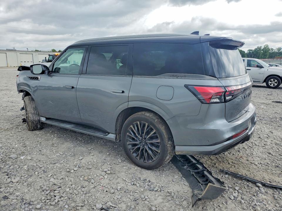2025 Infiniti Qx80 VIN JN8AZ3CC0S9604801 COPART salvage auction — FRONT END, Al - Cert Of Title-Salvage Title, sold $37,500 on 2026-08-06 (photo 2)