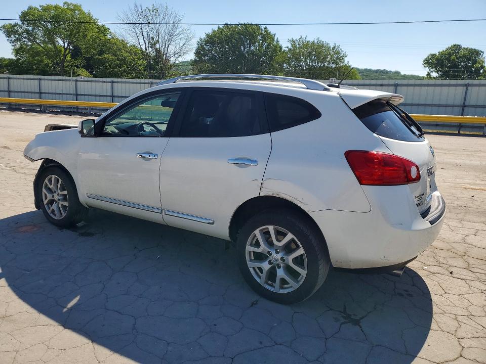 2011 Nissan Rogue VIN JN8AS5MT1BW189522 COPART salvage auction — FRONT END, Tn - Salvage Certificate, sold $500 on 2026-07-27 (photo 2)