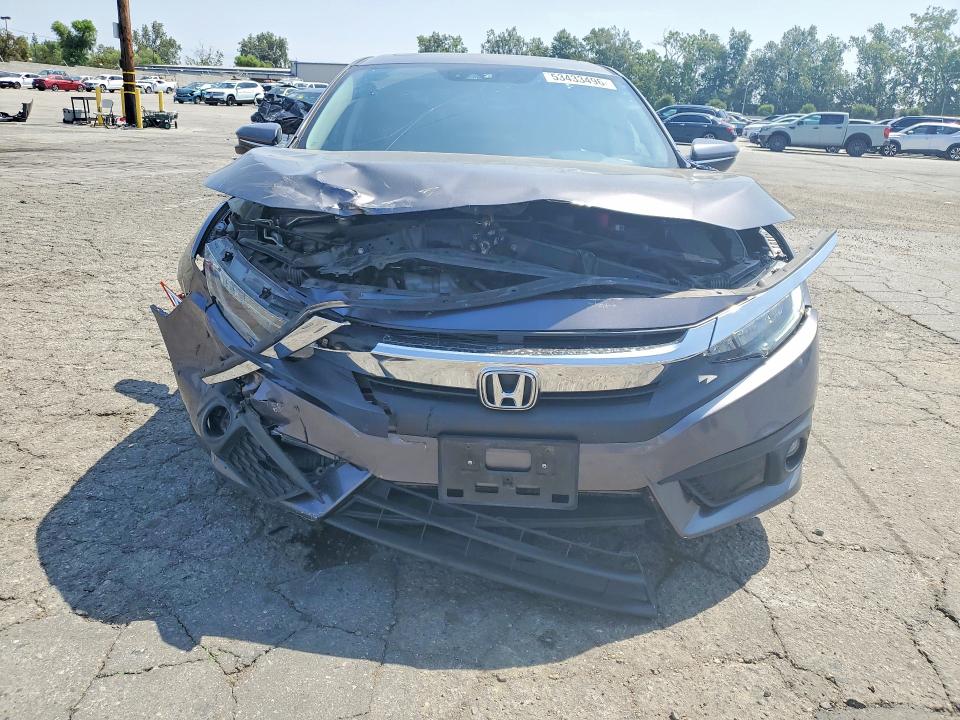 2018 Honda Civic VIN JHMFC1F91JX013361 COPART salvage auction — FRONT END, Ca - Salvage Certificate, sold $2,700 on 2026-07-02 (photo 5)