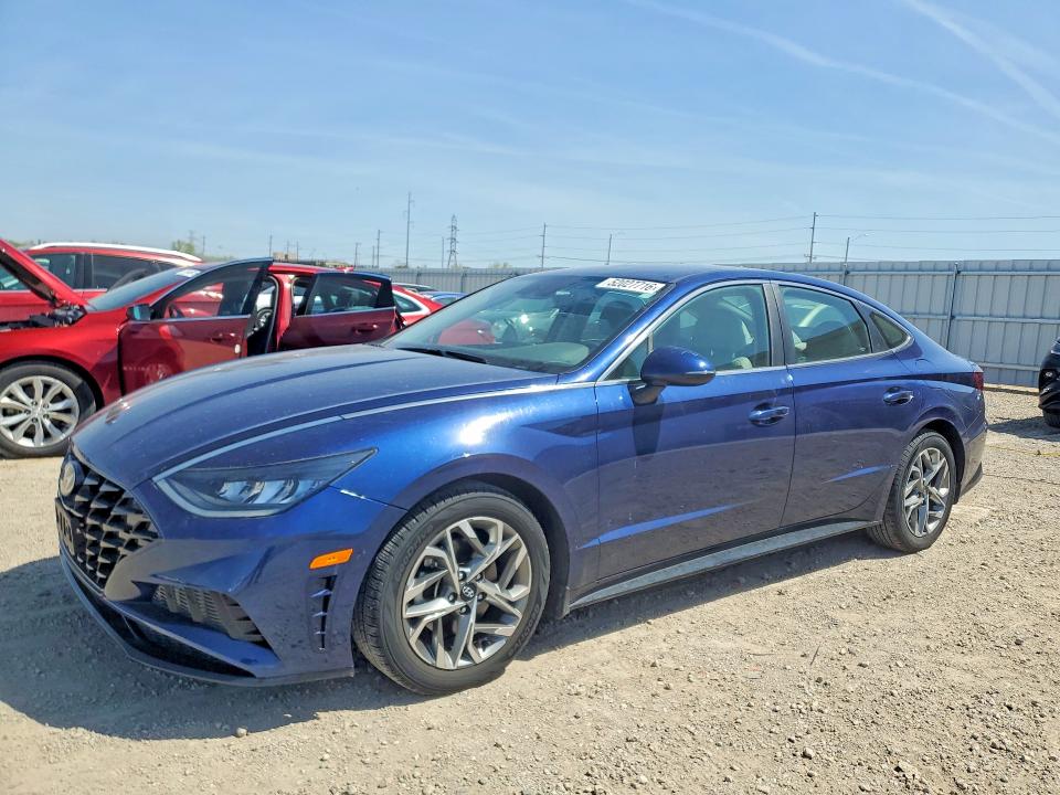 2021 Hyundai VIN 5NPEL4JA8MH066655 COPART salvage auction — HAIL, Ia - Cert Of Title-Salvage Title, sold $7,100 on 2026-07-15 (photo 1)