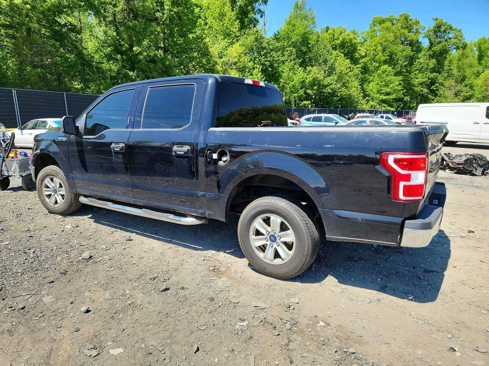 2020 Ford F-150 VIN 1FTEW1C4XLKD27250 COPART salvage auction — VANDALISM, Md - Cert Of Salvage > 75% Damage, sold $5,200 on 2026-07-02 (photo 2)