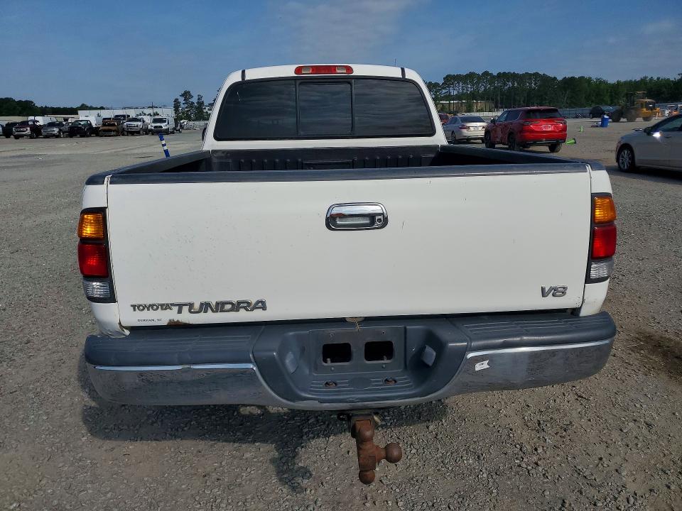 2000 Toyota Tundra VIN 5TBRT3415YS116444 COPART salvage auction — FRONT END, Nc - Salvage Certificate Of Title, sold $1,350 on 2026-07-06 (photo 6)