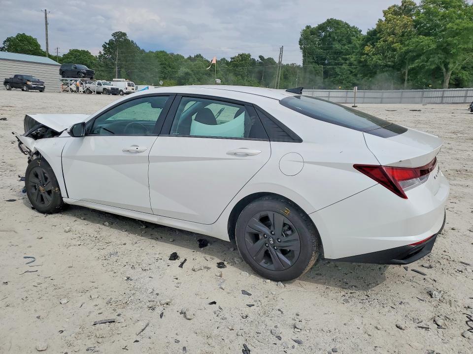 2022 Hyundai Elantra VIN 5NPLS4AG8NH053887 COPART salvage auction — FRONT END, GA - CERT OF TITLE-SALVAGE, sold $2,850 on 2026-07-08 (photo 2)
