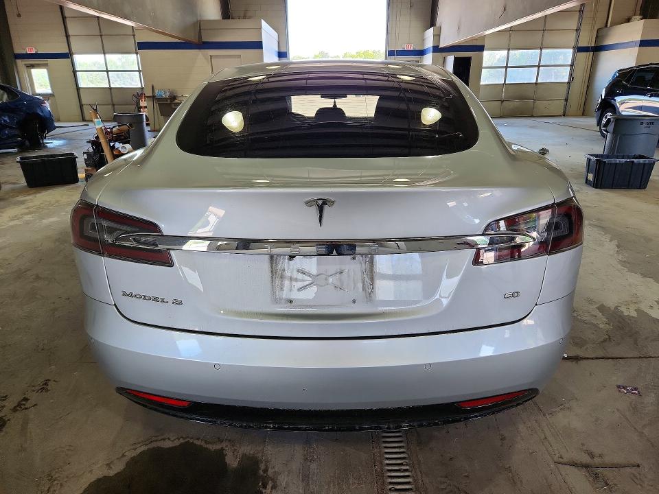 2016 Tesla Model s VIN 5YJSA1E13GF158504 COPART salvage auction — FRONT END, Va - Cert Of Title - Salvage, sold $5,200 on 2026-07-10 (photo 6)