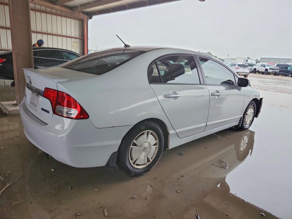 2009 Honda Civic VIN JHMFA36239S007994 COPART salvage auction — FRONT END, TX - SALVAGE VEHICLE TITLE, sold $550 on 2026-07-24 (photo 3)