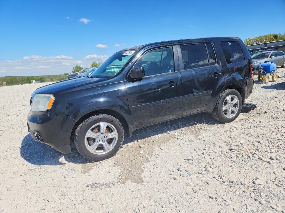2013 Honda Pilot VIN 5FNYF4H57DB011559 COPART salvage auction — REAR END, Mi - Certificate Of Title, sold $2,000 on 2026-07-02 (photo 1)